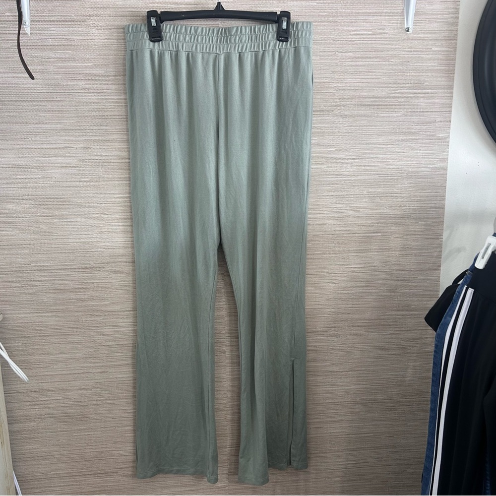 LuLaRoe Dana split hem pant - cozy collection women's size L